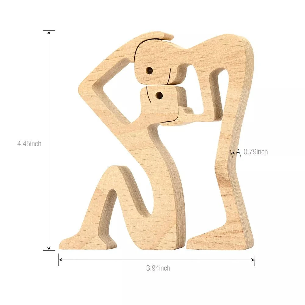 WoodenLoverFigurines-Homeko12 Wooden Lover Figurines - Homeko