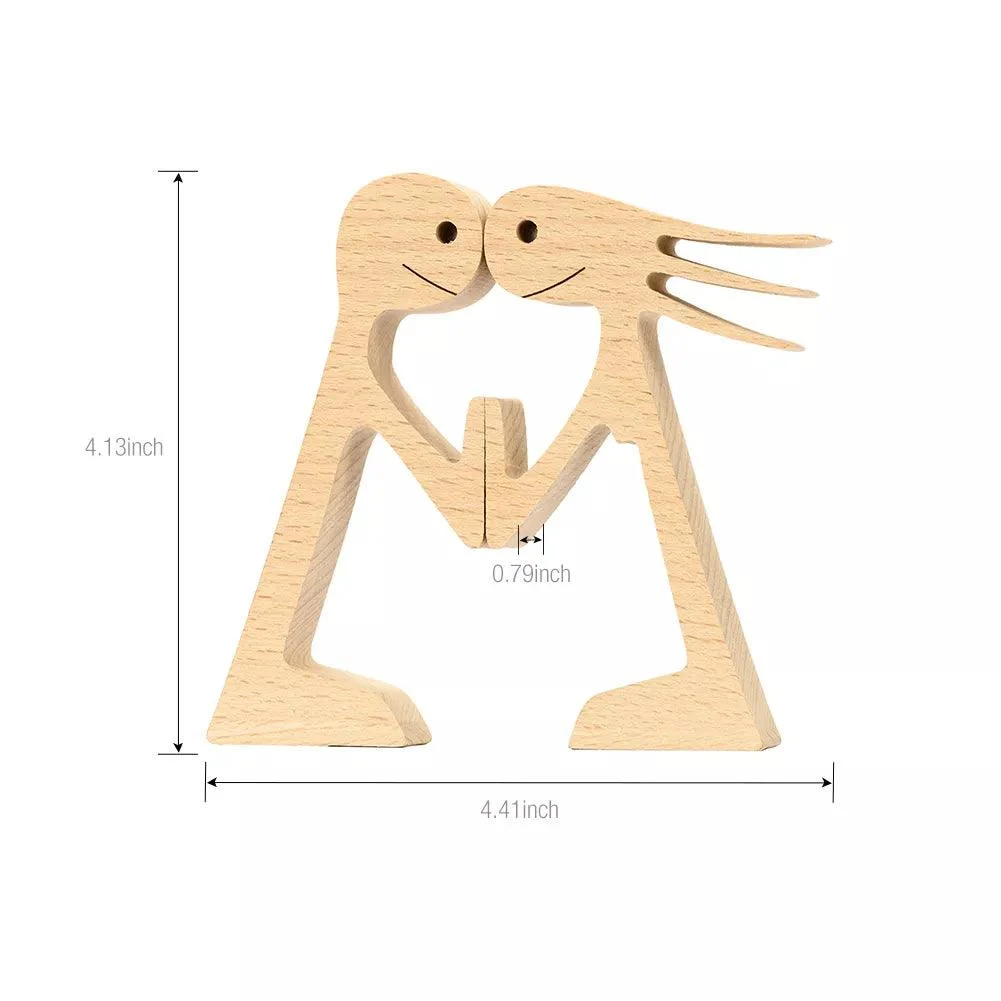 WoodenLoverFigurines-Homeko13 Wooden Lover Figurines - Homeko