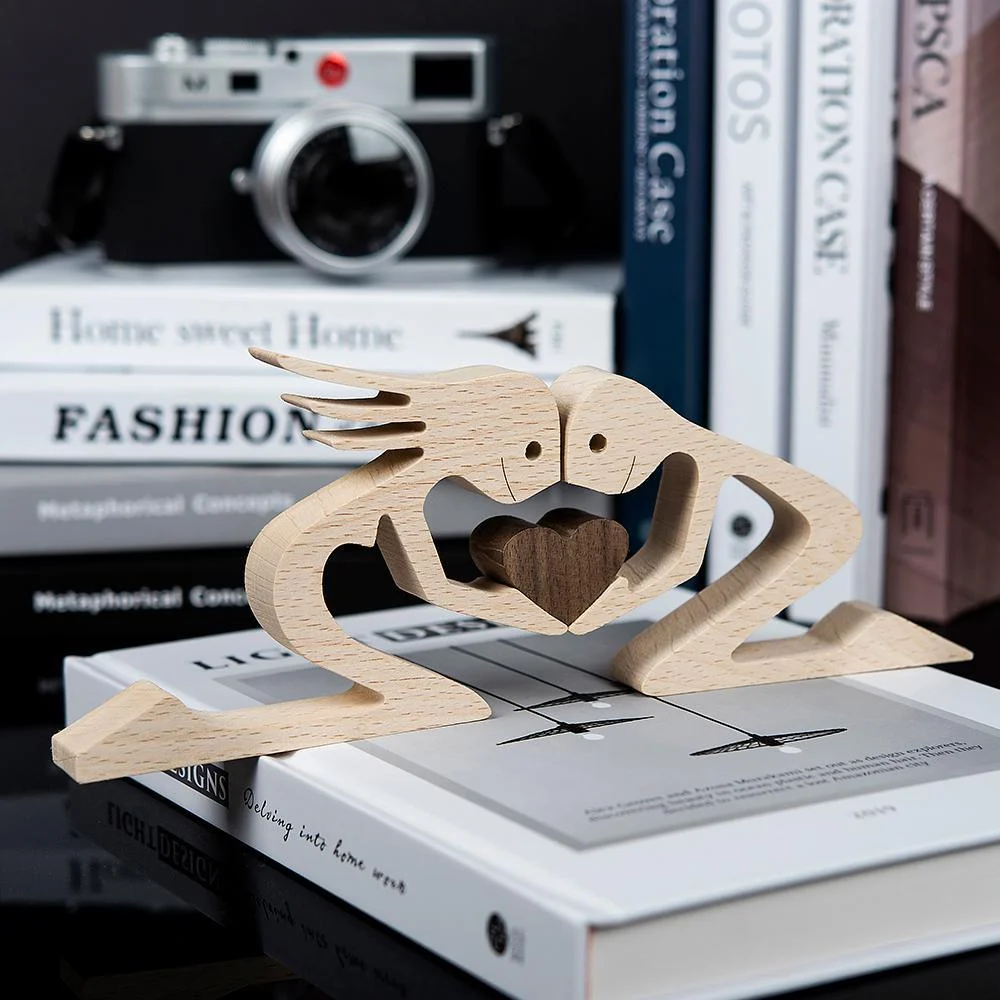 WoodenLoverFigurines-Homeko5 Wooden Lover Figurines - Homeko