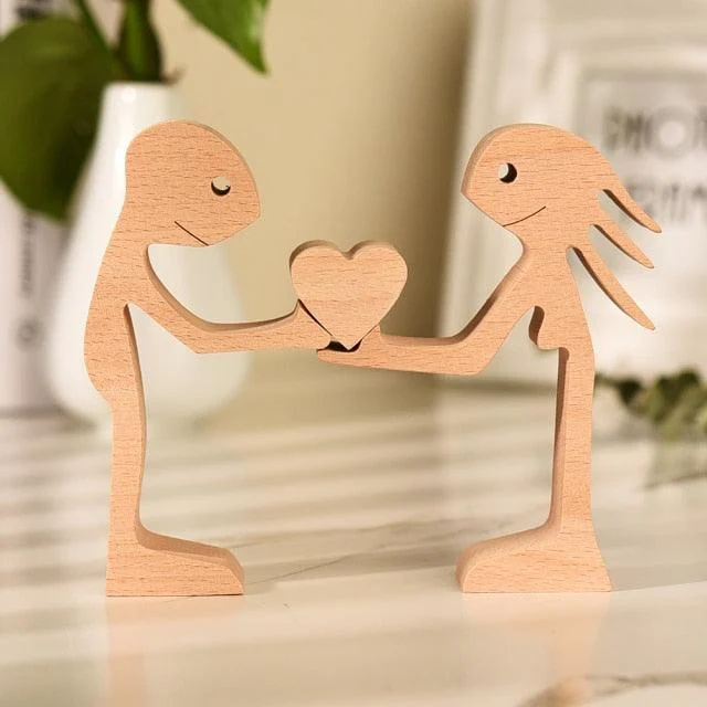 WoodenLoverFigurines-Homeko7 Wooden Lover Figurines - Homeko