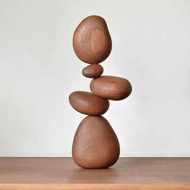 WoodenMagneticBalanceStones-Homeko1 Wooden Magnetic Balance Stones - Homeko