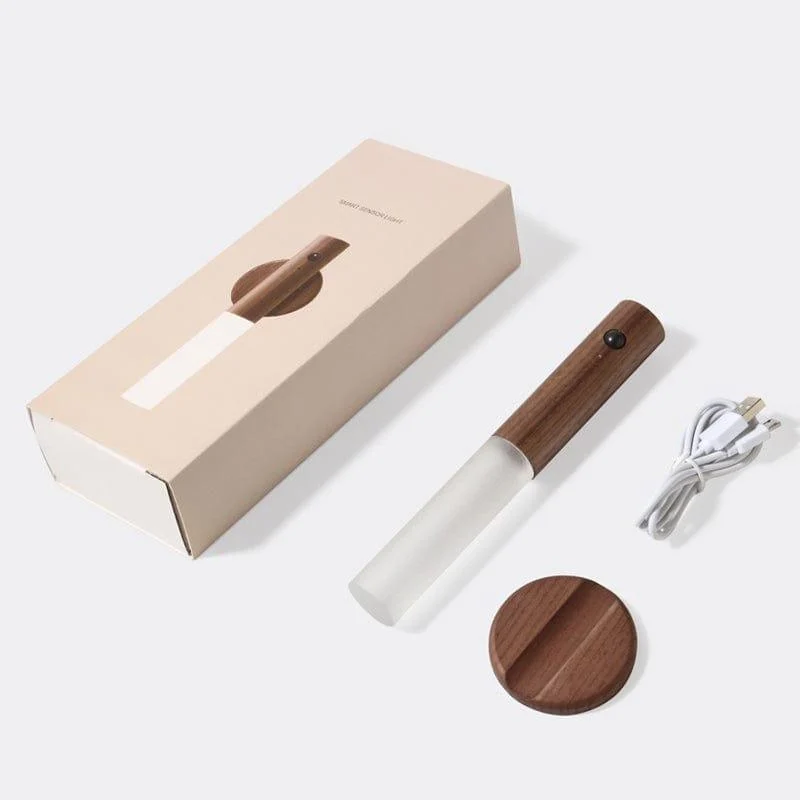 WoodenSmartWallLampwithMotionSensor-Homeko3 Wooden Smart Wall Lamp with Motion Sensor - Homeko