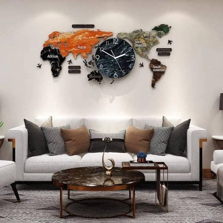 World-Map-DIY-Minimalist-Wall-Decor-Clock-Modern-Personalized-Home-Decor-Accessory-6 World Map Diy Minimalist Wall Decor Clock Modern Personalized Home Decor Accessory 6