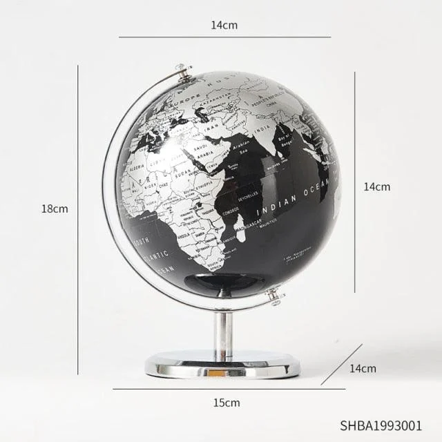 WorldGlobeDecor-Homeko1 World Globe Decor - Homeko