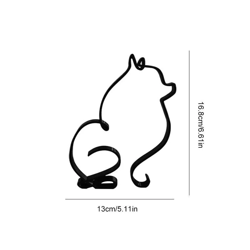 WroughtIronDogMiniature-Homeko13 Wrought Iron Dog Miniature - Homeko
