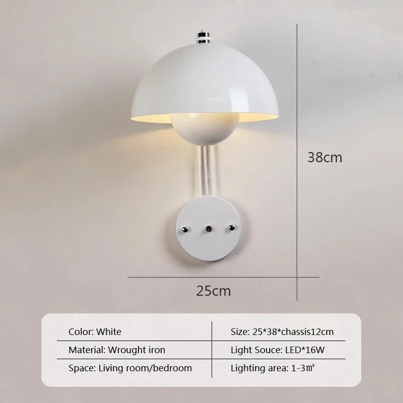 XP3TNieuwe-Nederlandse-Ontwerper-Led-Bloem-Knop-Wandlamp-Home-Paddestoel-Schansen-Macaron-Schakelaar-Nachtlampje-Slaapkamer-Verlichting-Decor Xp3tnieuwe Nederlandse Ontwerper Led Bloem Knop Wandlamp Home Paddestoel Schansen Macaron Schakelaar Nachtlampje Slaapkamer Verlichting Decor