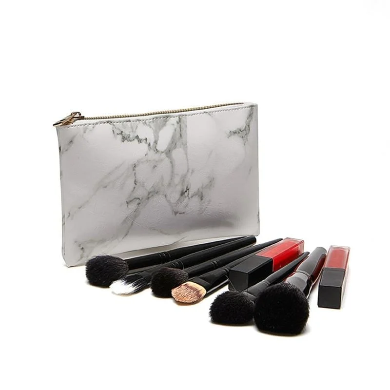 Xzp Pu Cosmetic Bag Make Up Marble Portable Ladies Travel Case Makeup Brushes Organizer Storage Pouch 2143074e 1a7e 4fa2 B352 332502be4797