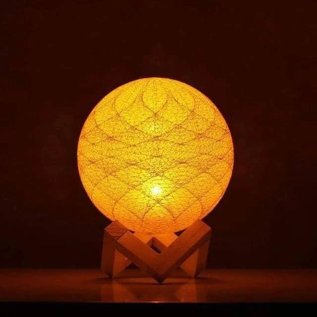 Yarn Moon Table Led Lamp Dreamy Romance 8