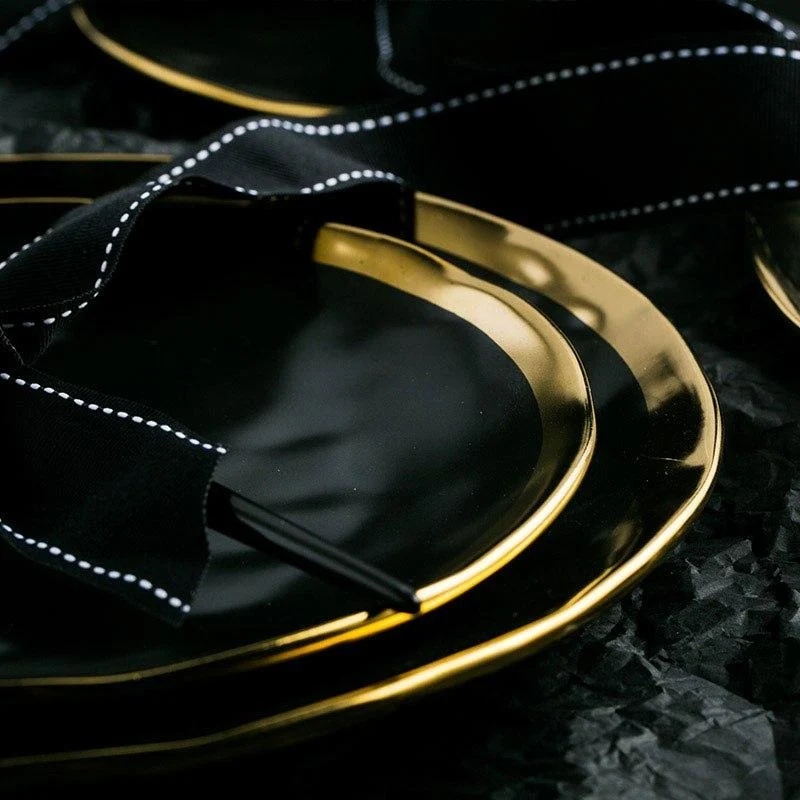 Yilala-Plate-Dinner-Dishes-Ceramic-Tableware-Black-Solid-Color-Plates-Dish-Porcelain-Round-Shape-Dinnerware_3 Yilala Plate Dinner Dishes Ceramic Tableware Black Solid Color Plates Dish Porcelain Round Shape Dinnerware 3