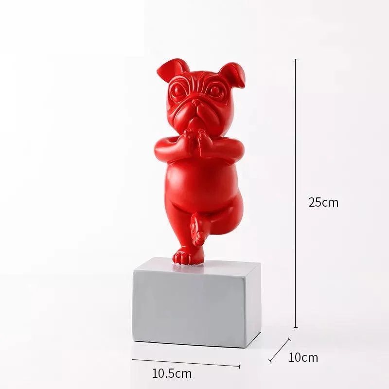 YogaDogStatuette-Homeko1 Yoga Dog Statuette - Homeko