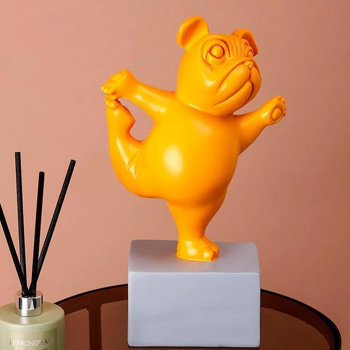 YogaDogStatuette-Homeko11 Yoga Dog Statuette - Homeko