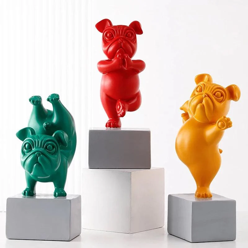 YogaDogStatuette-Homeko14 Yoga Dog Statuette - Homeko