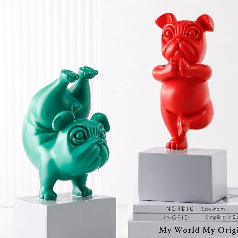 YogaDogStatuette-Homeko2 Yoga Dog Statuette - Homeko