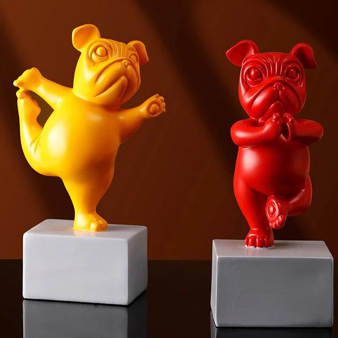 YogaDogStatuette-Homeko9 Yoga Dog Statuette - Homeko