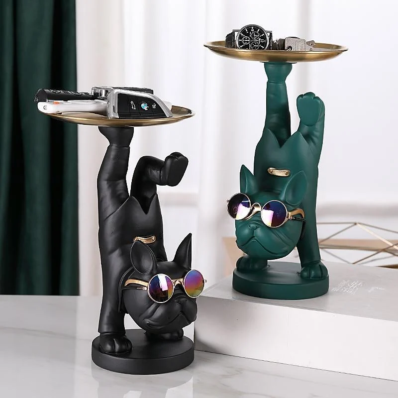 YogaFrenchBulldogTray-Homeko3 Yoga French Bulldog Tray - Homeko