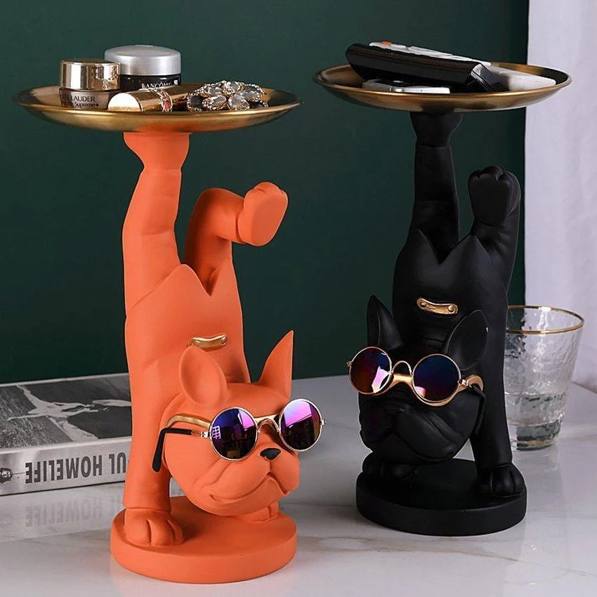 YogaFrenchBulldogTray-Homeko7 Yoga French Bulldog Tray - Homeko