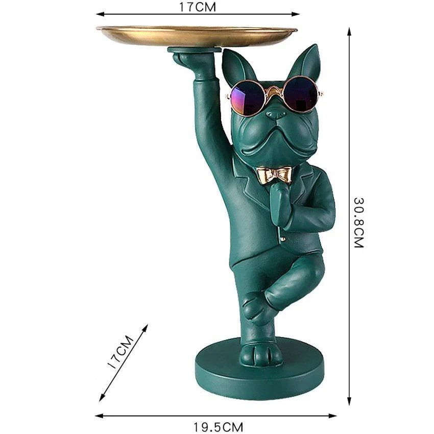 YogaFrenchBulldogTray-Homeko9 Yoga French Bulldog Tray - Homeko