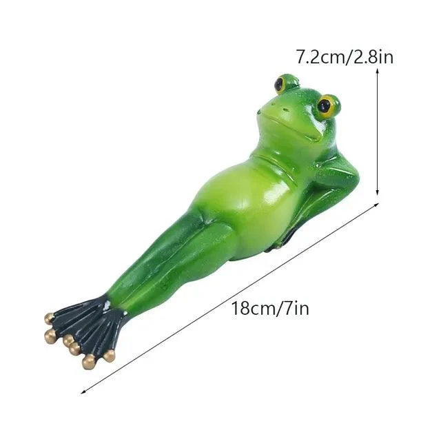 YogaFrogFigurines-Homeko14 Yoga Frog Figurines - Homeko