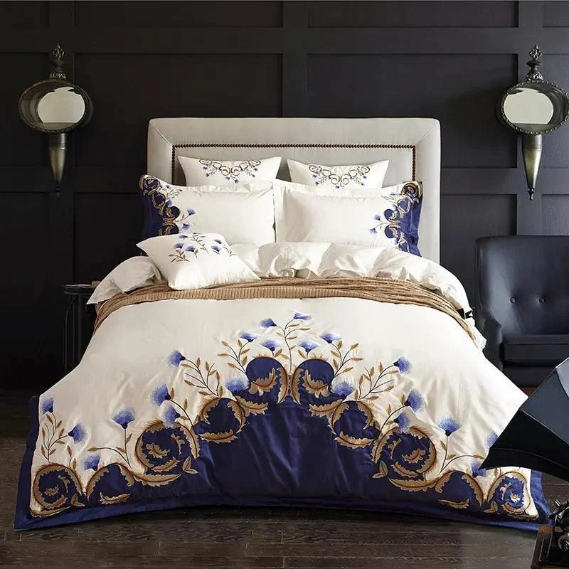 Zayden Luxury Embroidered Egyptian Cotton Duvet Set Decorfaure 1685706067