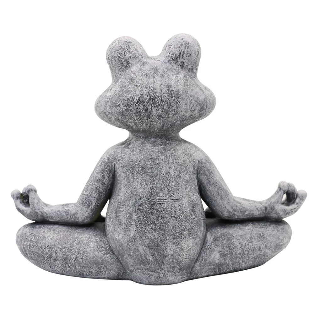 Zen Frog Yoga Statue - Homeko