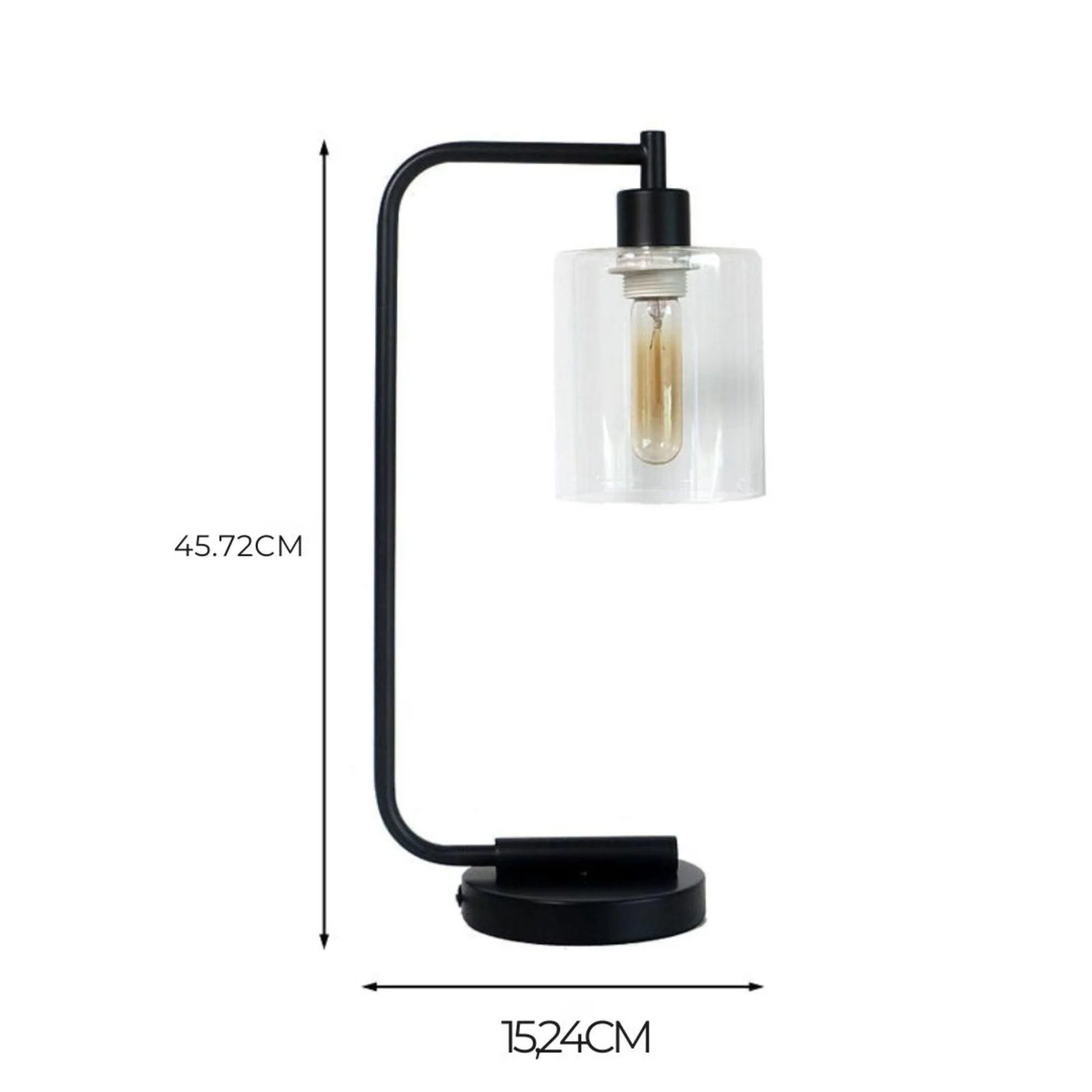 Ambiance Stilvolle Tischlampe Zylindrische Form Modern Xlumina 4