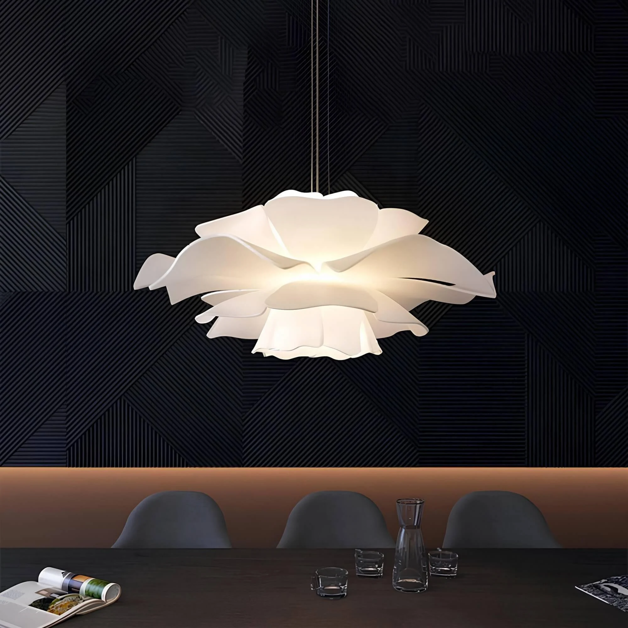 bella-moderne-h_ngelampe-design-weiss-metall-wohnzimmer-schlafzimmer-xlumina Bella Moderne H Ngelampe Design Weiss Metall Wohnzimmer Schlafzimmer Xlumina