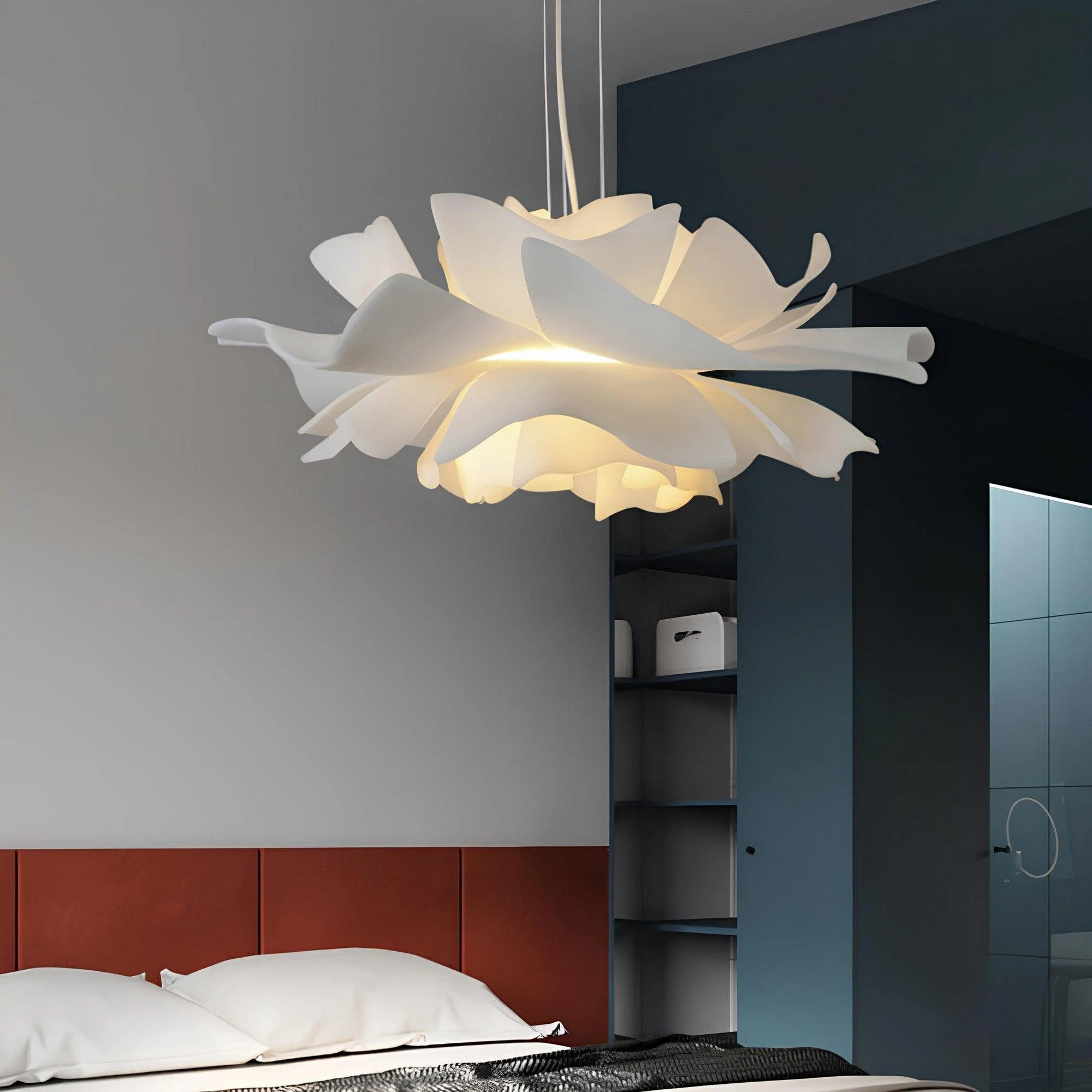 bella-moderne-h_ngelampe-design-weiss-metall-wohnzimmer-schlafzimmer-xlumina3 Bella Moderne H Ngelampe Design Weiss Metall Wohnzimmer Schlafzimmer Xlumina3