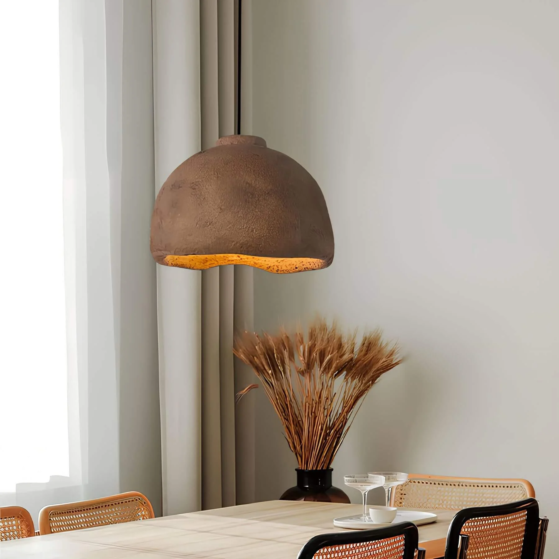 Bella Wabi Sabi Led Wandleuchte Keramik Wohnzimmer Schlafzimmer Buero Xlumina2