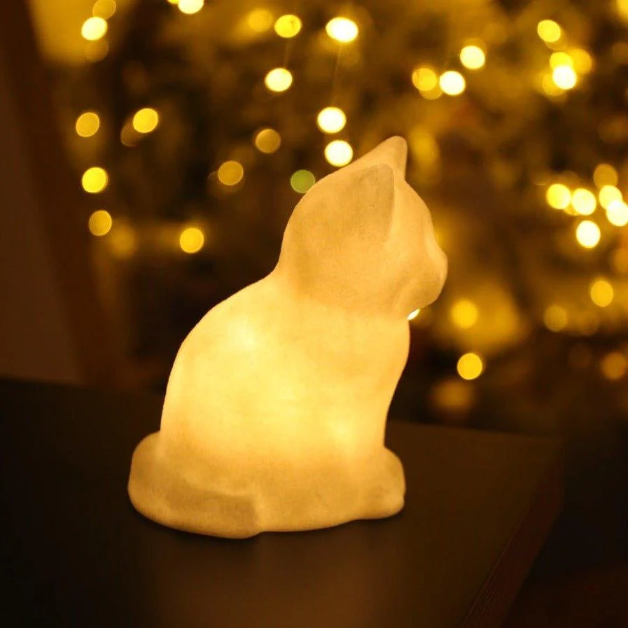 Cat Companion Lamp Decor Patchandbagel 376931