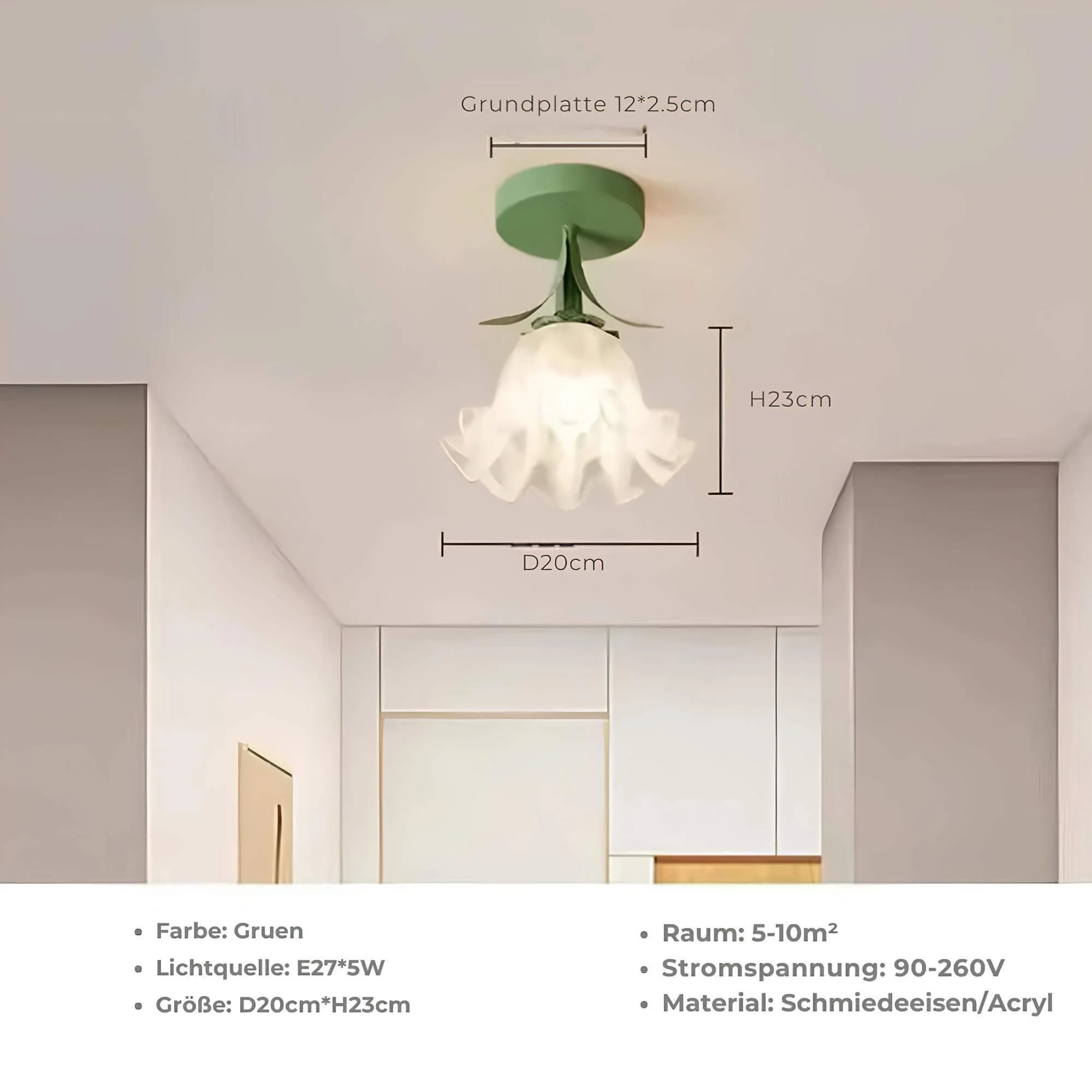 Celestialsleek Moderne Deckenleuchte Schwarz Weiss Led Lampe Xlumina 8
