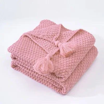 cosy-woollen-knitted-tassel-sofa-blanket-694879 Cosy Woollen Knitted Tassel Sofa Blanket 694879