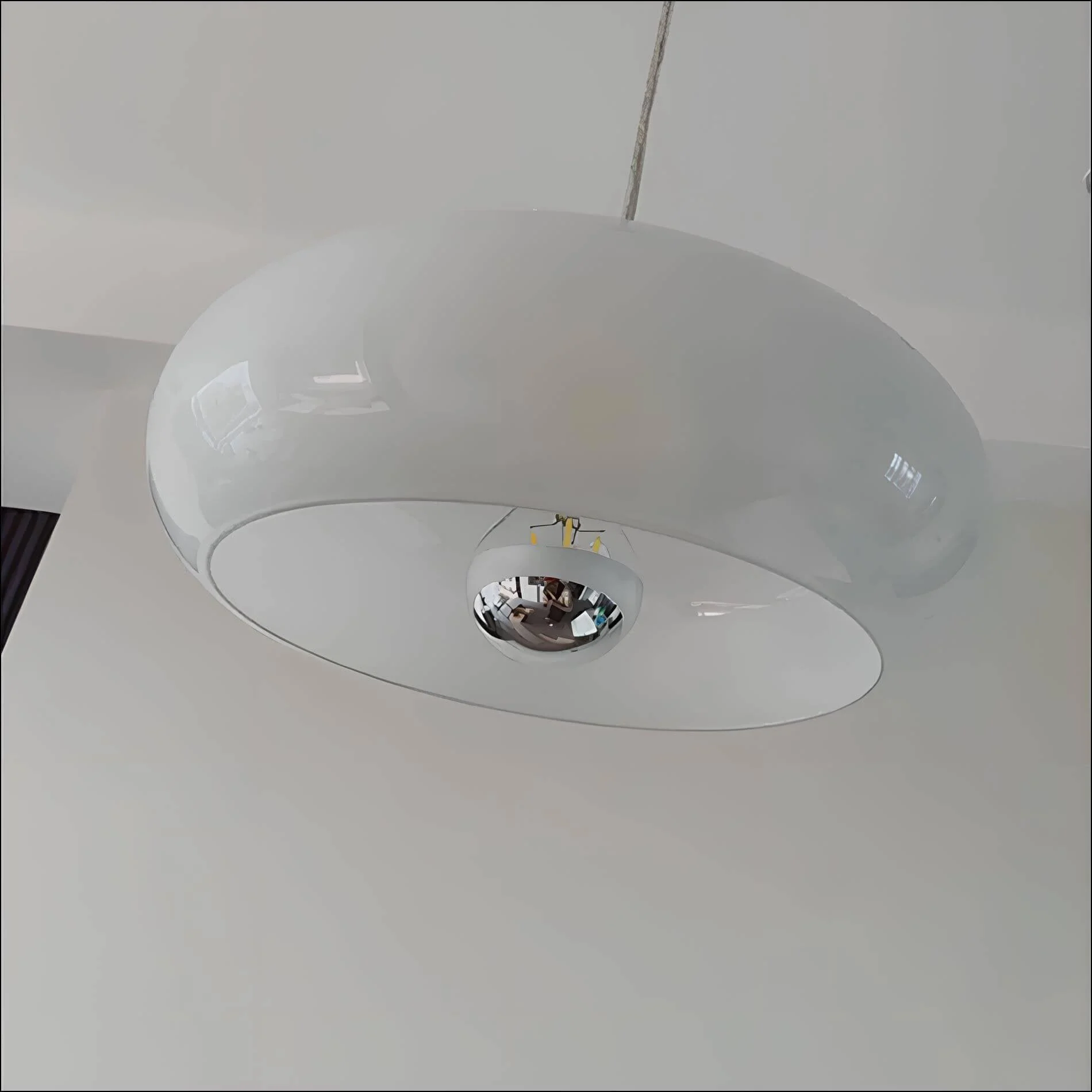 Ecoluxe Moderne Led Deckenleuchte Weiss Schwarz Gold 60cm Aluminium Acryl Xlumina4