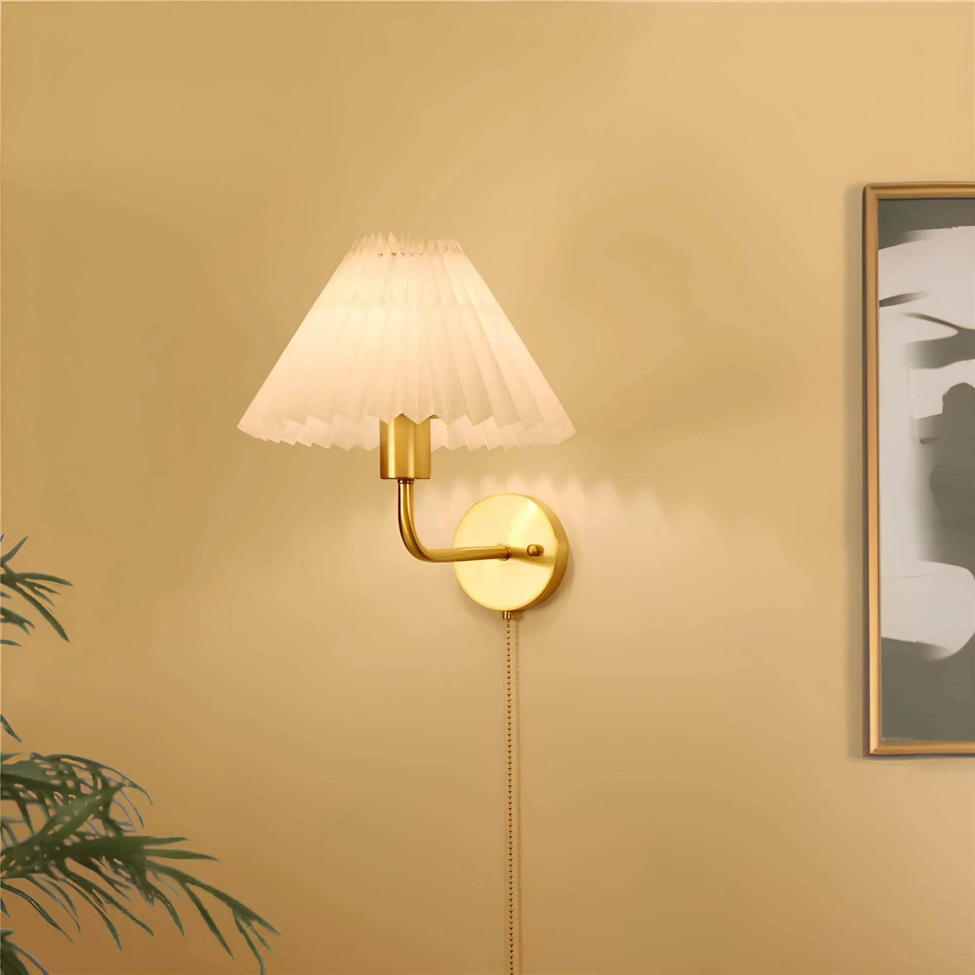 Elegante Origami Wandleuchte Schwarz Weiss Gold Led Modern Wandmontage Design Xlumina 4