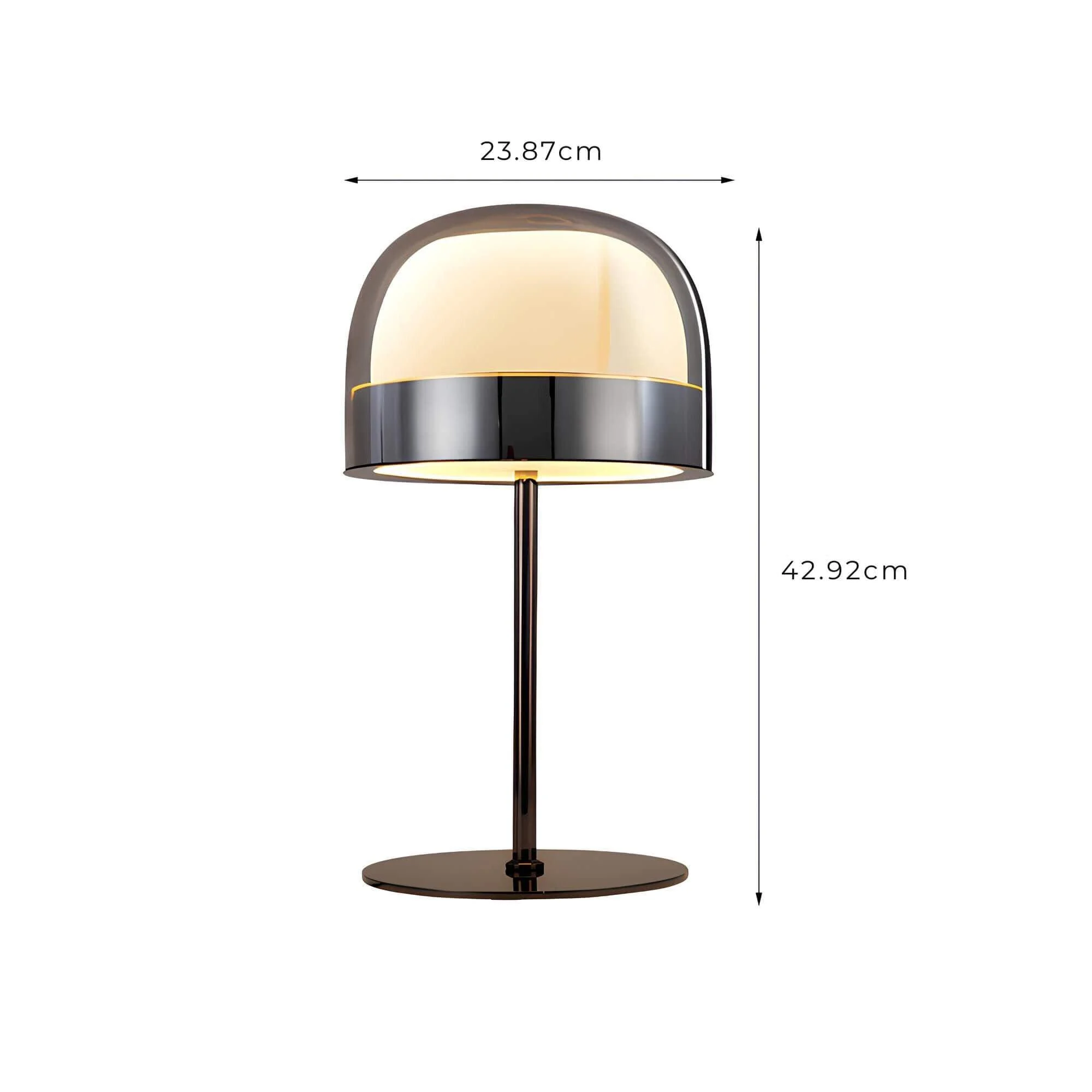 equatore-glastischlampe-doppelschichtige-nachtleuchte-led-modern-transparent-xlumina8 Equatore Glastischlampe Doppelschichtige Nachtleuchte Led Modern Transparent Xlumina8