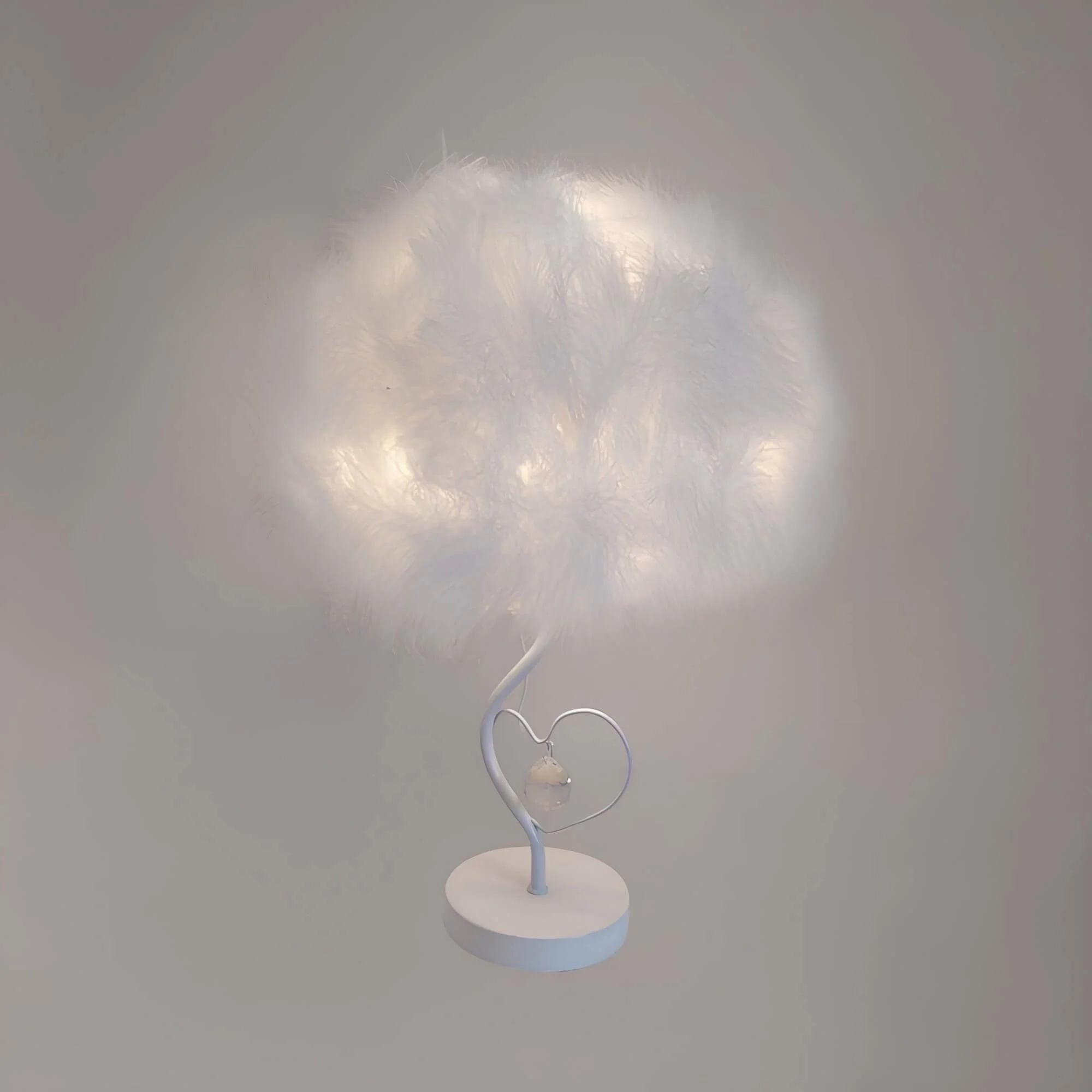 Evoglow Feder Wolken Tischlampe Skandinavisch Romantisch Federcloud Xlumina