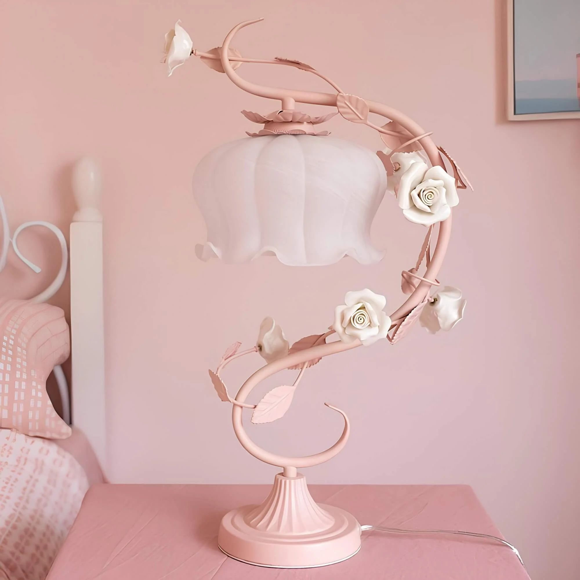 floralux-tischlampe-mit-keramikrose-pastorale-stil-tischleuchte-innenbeleuchtung-xlumina4 Floralux Tischlampe Mit Keramikrose Pastorale Stil Tischleuchte Innenbeleuchtung Xlumina4