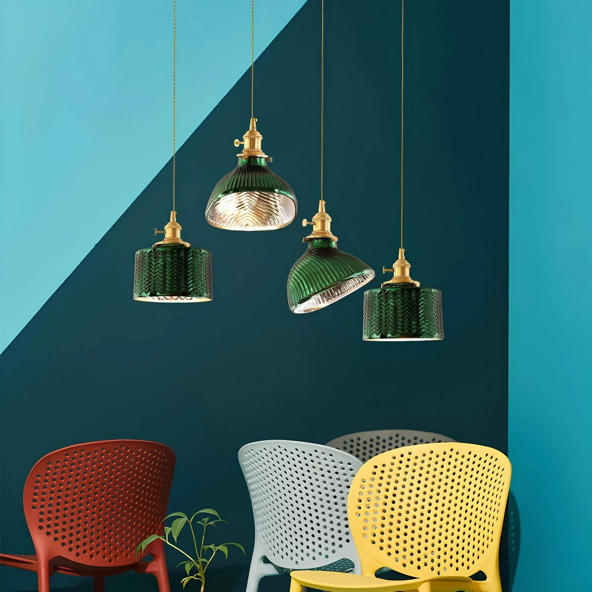 glassgleam-vintage-glas-deckenleuchte-kreative-lampe-wohnzimmer-esszimmer-xlumina8 Glassgleam Vintage Glas Deckenleuchte Kreative Lampe Wohnzimmer Esszimmer Xlumina8
