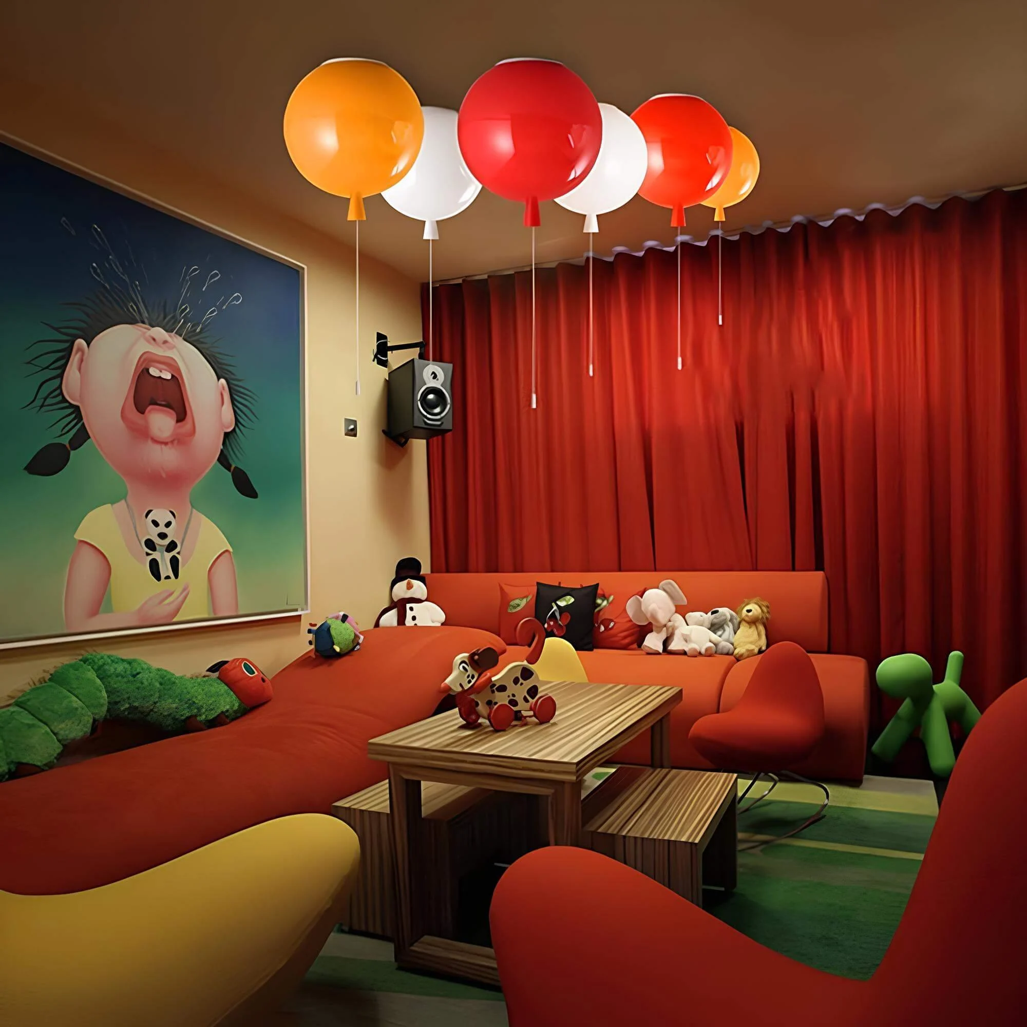 Globo Ballon Deckenleuchte Kreative Beleuchtung Fur Kinderzimmer Xlumina 4
