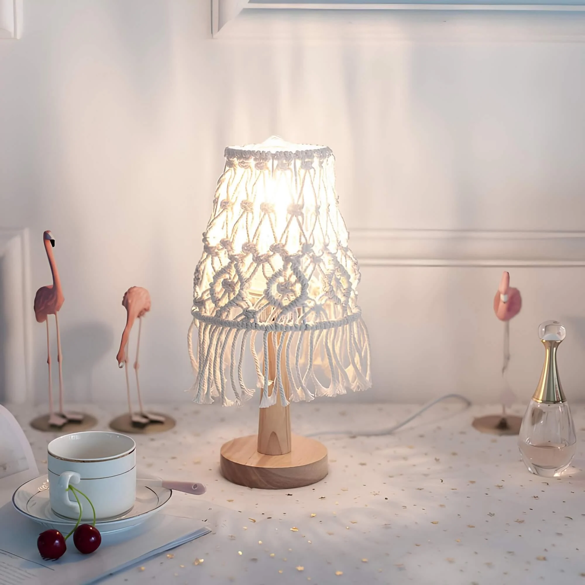 Globright Flexible Tischlampe Keramikfuss Modern Design Led Beleuchtung Schwarz Weiss Xlumina7