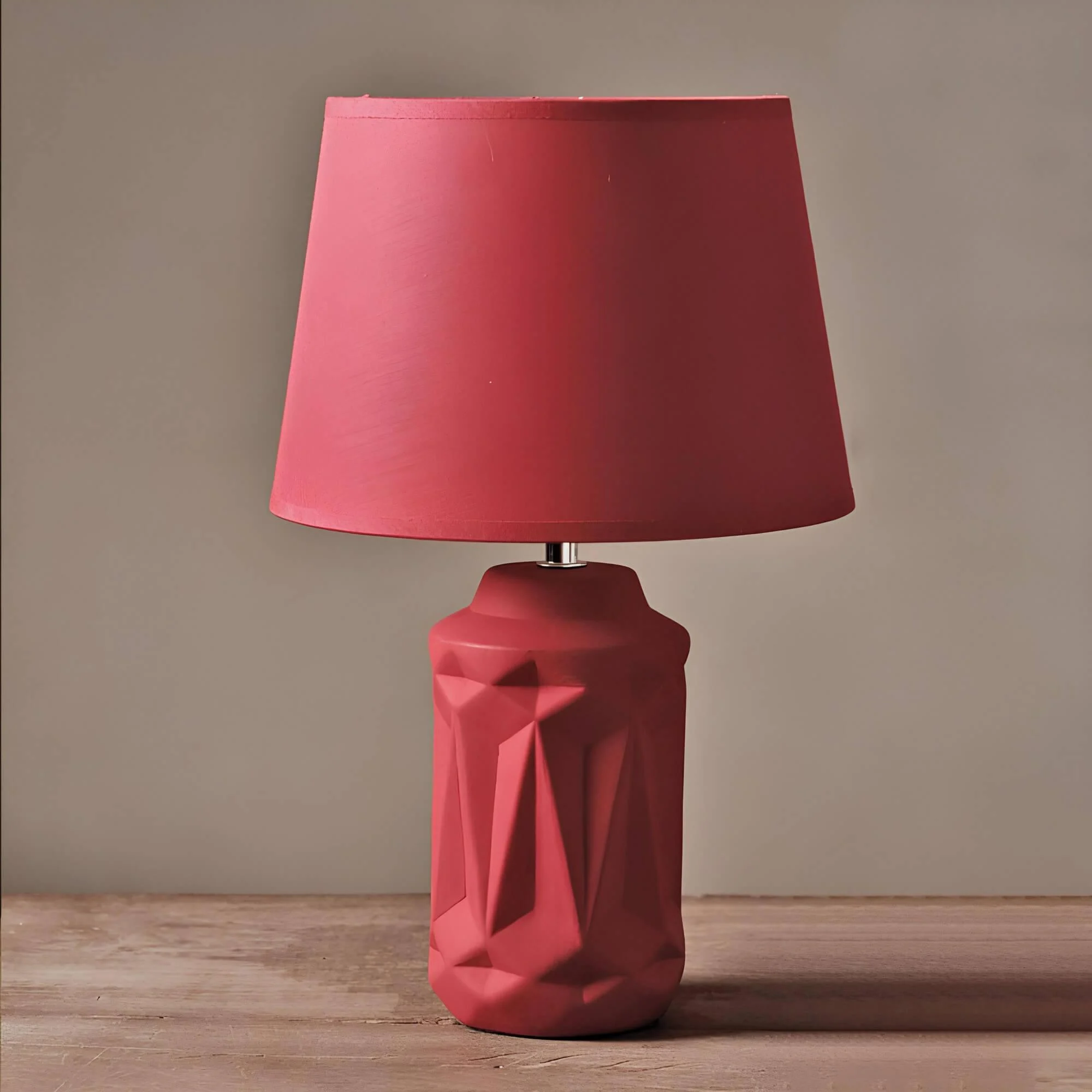 Gloedglow Keramische Nachtlampe Rot Tablelight Stimmungsvoll Xlumina2