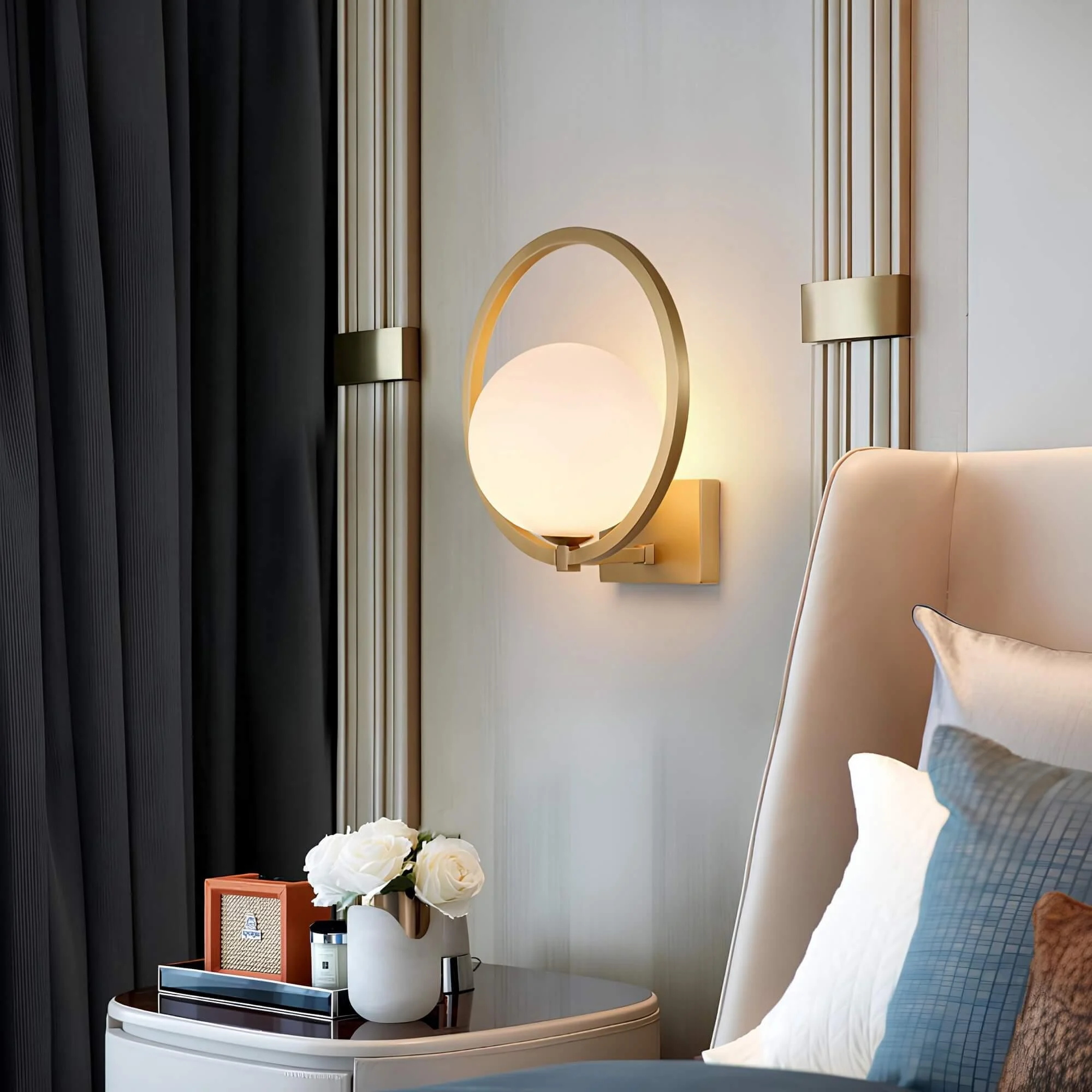 gloedsphere-moderne-wandlampe-runde-glaskugel-1-lichtquelle-gold-schwarz-elegant-wandbeleuchtung-xlumina2 Gloedsphere Moderne Wandlampe Runde Glaskugel 1 Lichtquelle Gold Schwarz Elegant Wandbeleuchtung Xlumina2