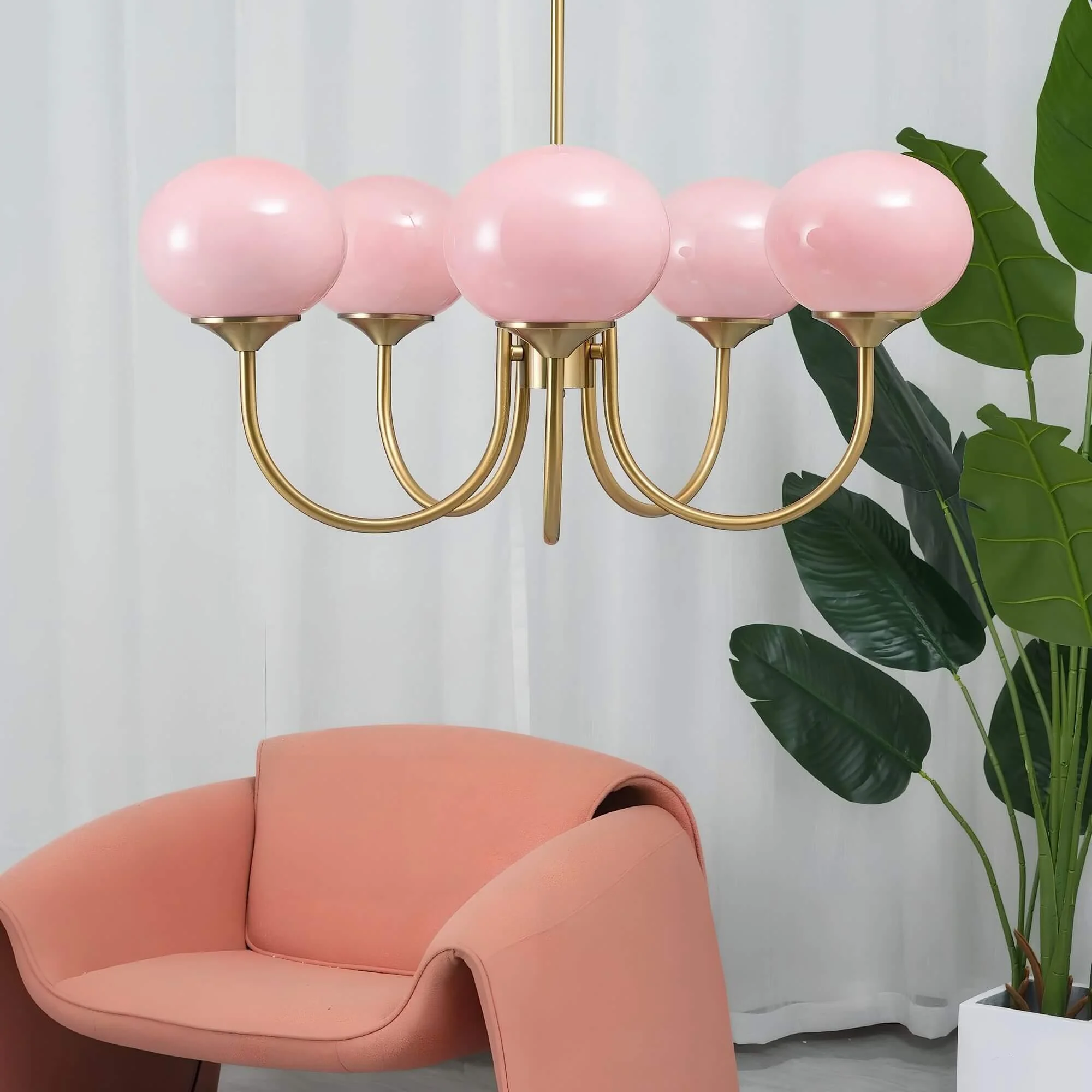 Glowing Delight Moderne Kronleuchter Aus Marshmallow Weiss 60cm Xlumina12