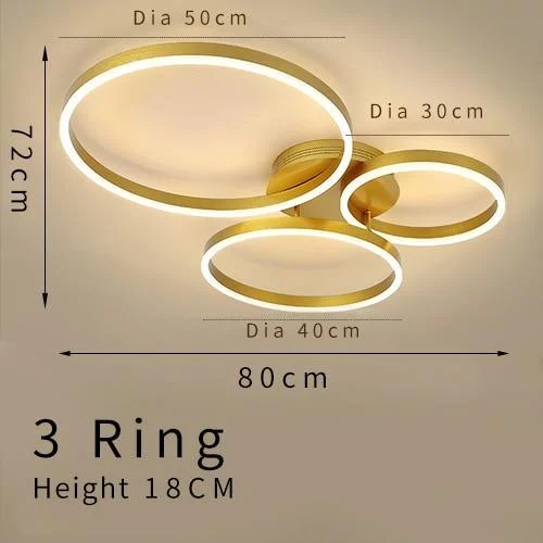 gold-circular-led-rings-ceiling-light-chandelier-349903 Gold Circular Led Rings Ceiling Light Chandelier 349903