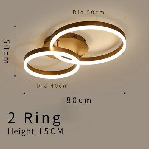 gold-circular-led-rings-ceiling-light-chandelier-420069 Gold Circular Led Rings Ceiling Light Chandelier 420069
