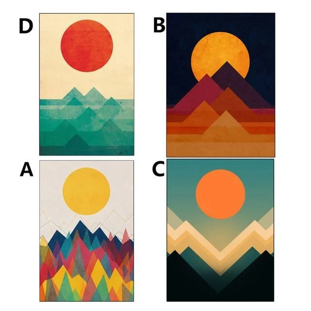 golden-red-abstract-setting-and-rising-sun-canvas-with-mountain-unframed-910960 Golden Red Abstract Setting And Rising Sun Canvas With Mountain Unframed 910960