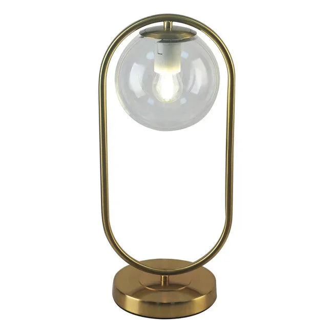 goldene-design-tischlampe-george-transparentes-gla Goldene Design Tischlampe George Transparentes Gla