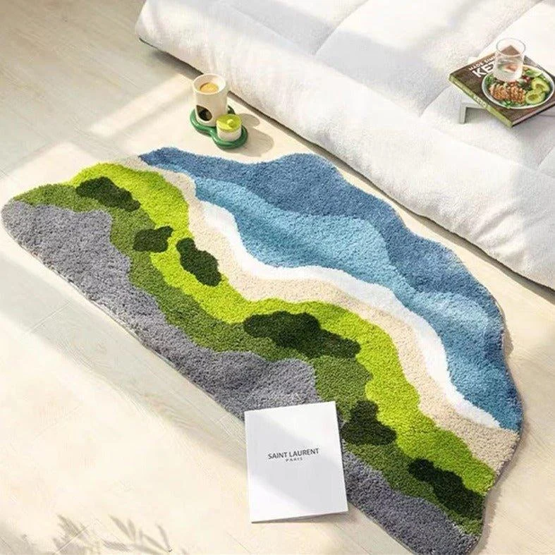 Green Forest Blue Skies Rug 101930