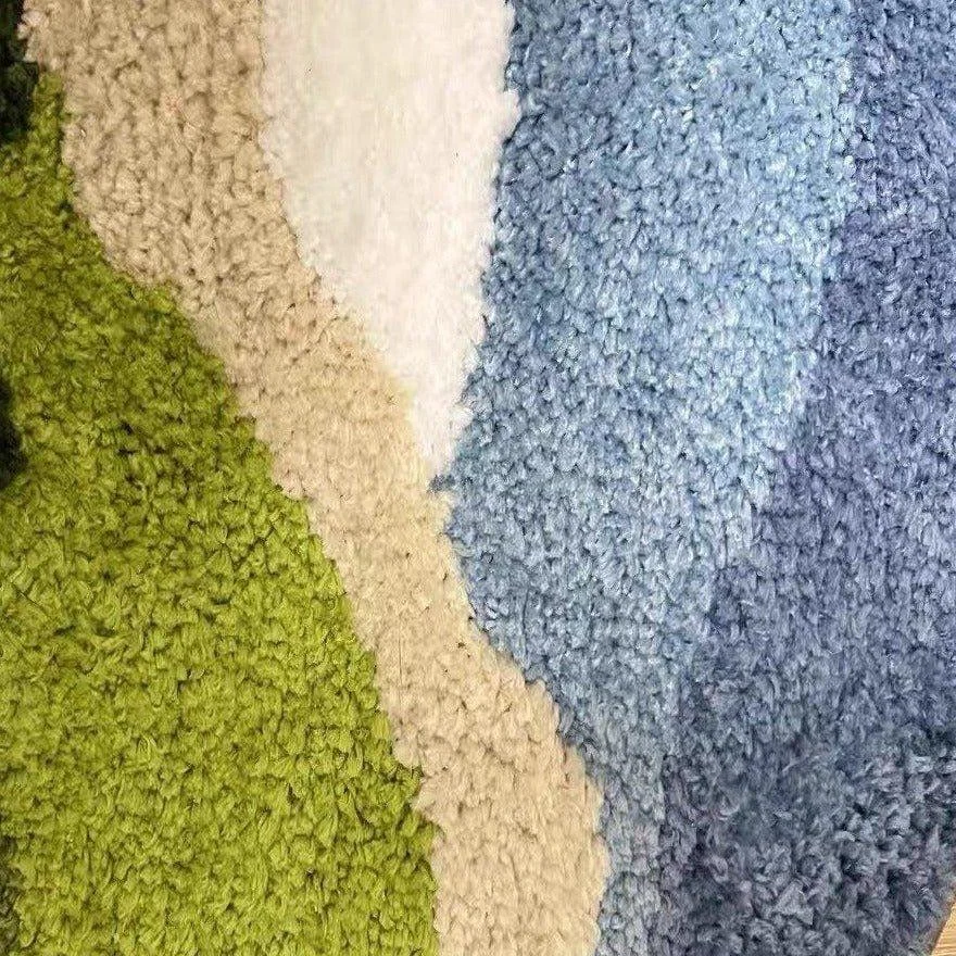 green-forest-blue-skies-rug-400098 Green Forest Blue Skies Rug 400098