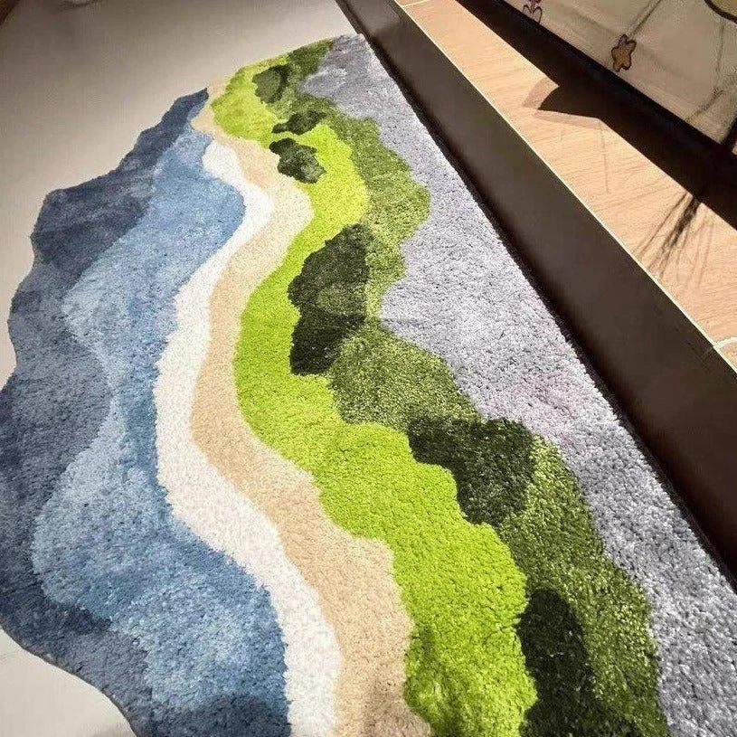 green-forest-blue-skies-rug-606181 Green Forest Blue Skies Rug 606181