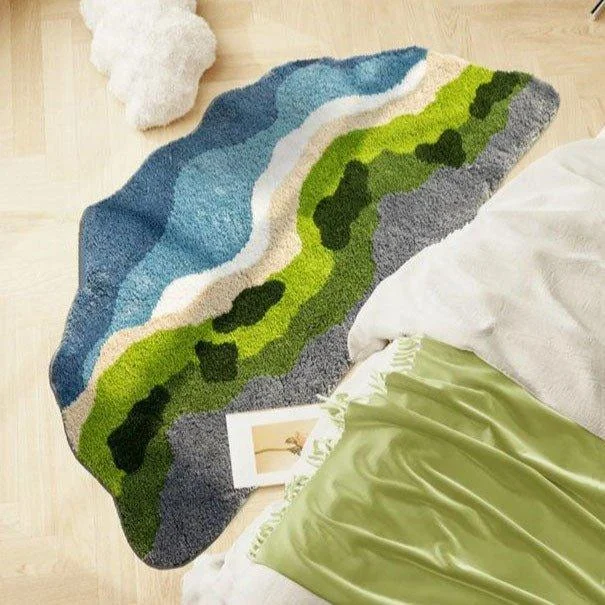 Green Forest Blue Skies Rug 607550